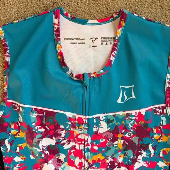 Skirt Sports Tri Top - Custom Print - XL - Picture 2 of 5